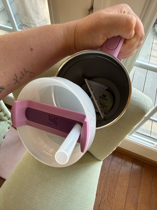 STANLEY 40oz Tumbler & ‘Cool Planet’ Cooler Backpack in Pink & Green - NWT - Picture 13 of 13